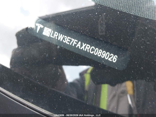 Aukcja sprzedaży 2024 Tesla Model 3, vin: LRW3E7FAXRC089026, numer aukcji: 12643656