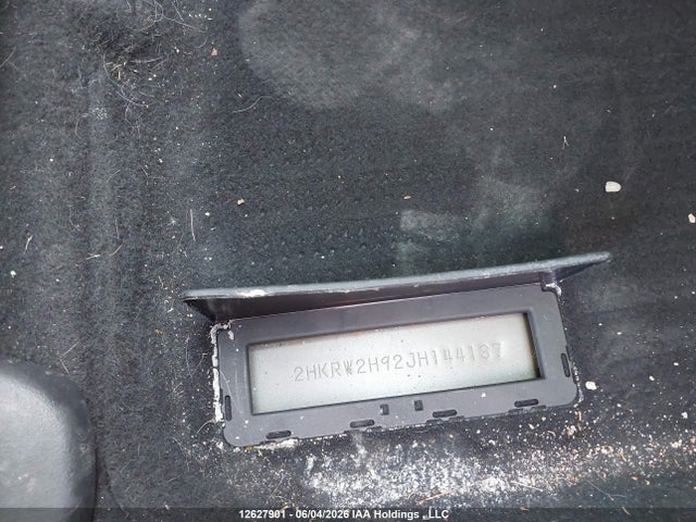 2018 Honda Cr-v Touring მანქანა იყიდება აუქციონზე, vin: 2HKRW2H92JH144187, აუქციონის ნომერი: 12627901