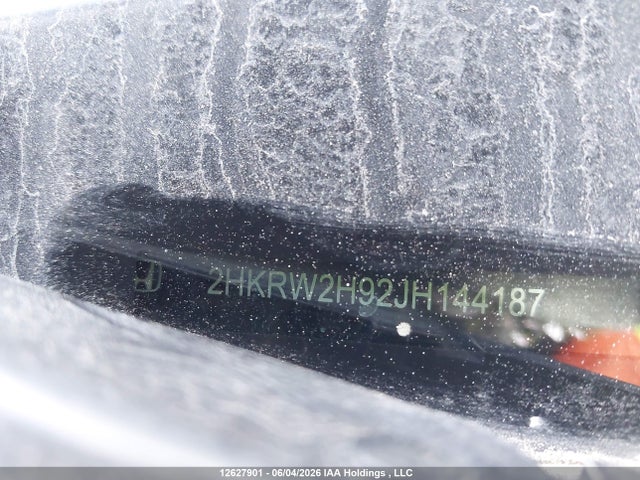 2018 Honda Cr-v Touring მანქანა იყიდება აუქციონზე, vin: 2HKRW2H92JH144187, აუქციონის ნომერი: 12627901