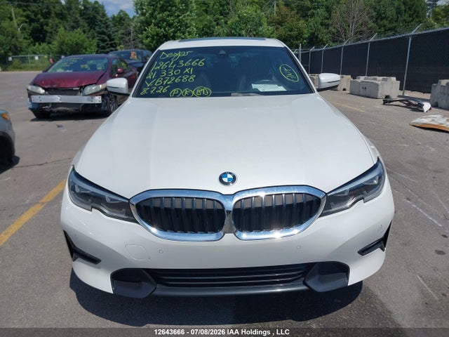 Aukcja sprzedaży 2021 Bmw 330xi, vin: 3MW5R7J06M8B72688, numer aukcji: 12643666