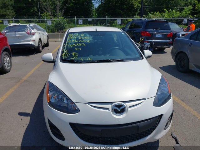 Aukcja sprzedaży 2012 Mazda Mazda2, vin: JM1DE1KY3C0143833, numer aukcji: 12643680