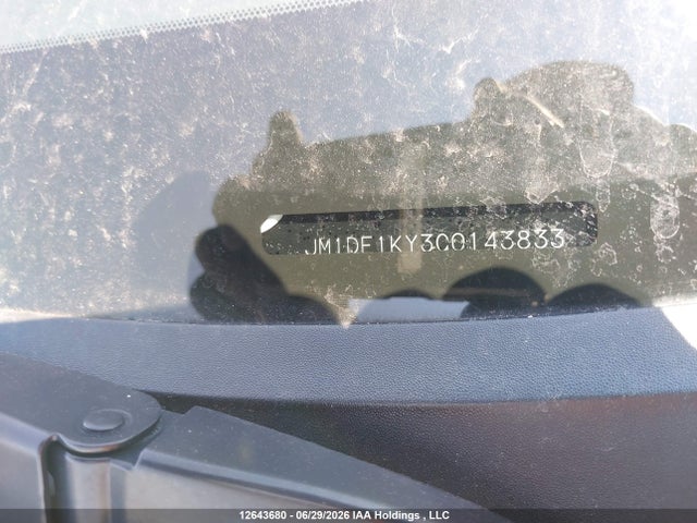Aukcja sprzedaży 2012 Mazda Mazda2, vin: JM1DE1KY3C0143833, numer aukcji: 12643680