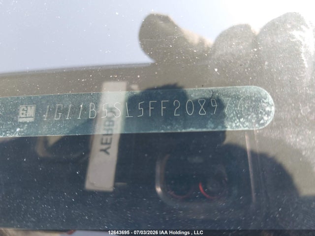 12643695 :رقم المزاد ، 1G11B5SL5FF208974 vin ، 2015 Chevrolet Malibu Ls مزاد بيع