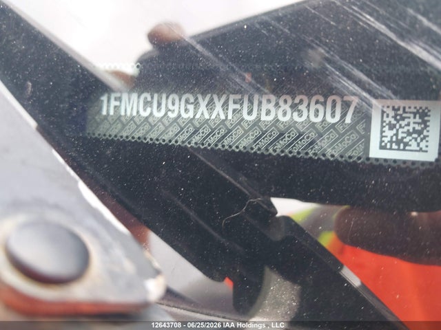 Ford ESCAPE SE 2015 1FMCU9GXXFUB83607 Image 18