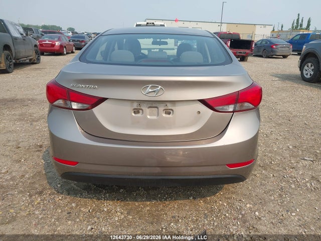 12643730 :رقم المزاد ، 5NPDH4AE1FH581032 vin ، 2015 Hyundai Elantra Se/sport/limited مزاد بيع