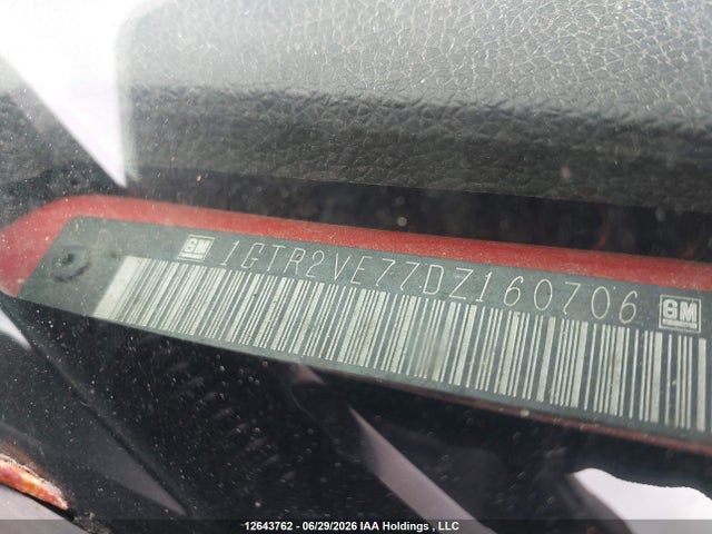 Продажа на аукционе авто 2013 Gmc Sierra K1500 Sle, vin: 1GTR2VE77DZ160706, номер лота: 12643762