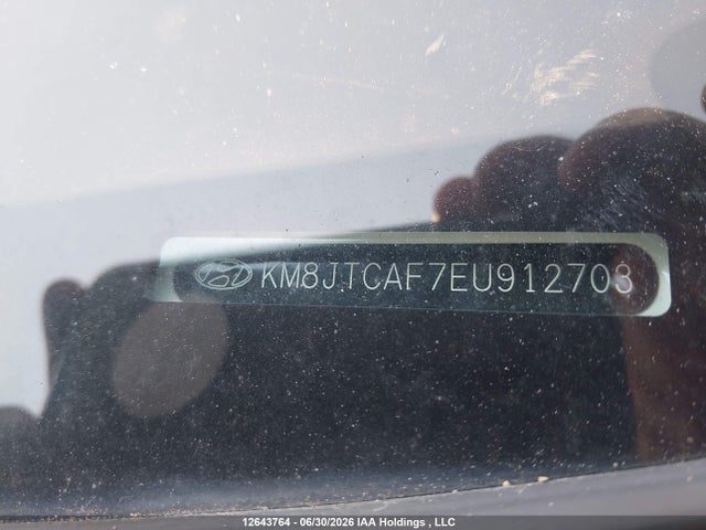 12643764 :رقم المزاد ، KM8JTCAF7EU912703 vin ، 2014 Hyundai Tucson Gl مزاد بيع