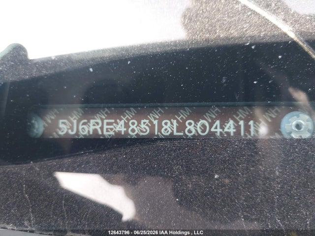 Продажа на аукционе авто 2008 Honda Cr-v Ex, vin: 5J6RE48518L804411, номер лота: 12643796