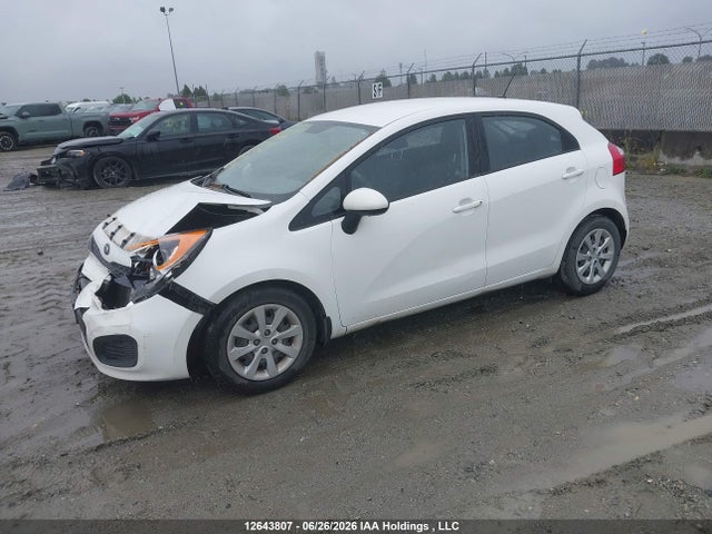 KIA RIO LX 2014 KNADM5A39E6955828 Image 2