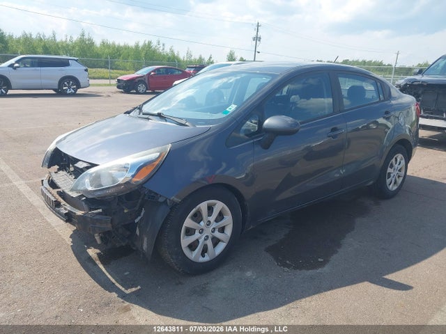 KIA RIO LX 2014 KNADM4A32E6346204 Image 2