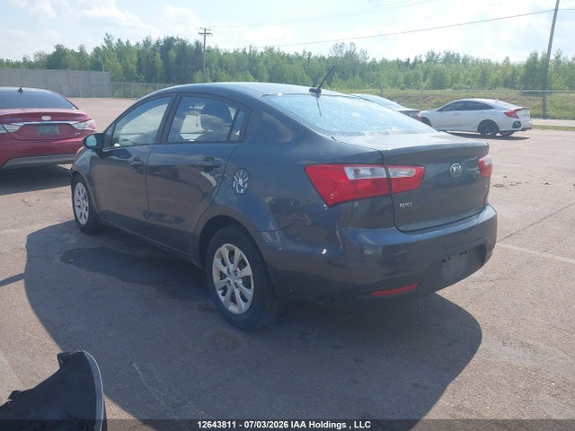 KIA RIO LX 2014 KNADM4A32E6346204 Image 3