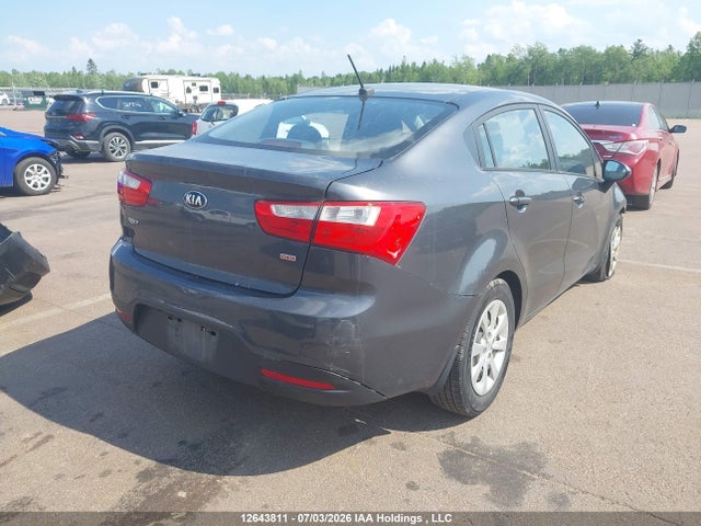 KIA RIO LX 2014 KNADM4A32E6346204 Image 4