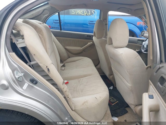 2003 Honda Civic Lx მანქანა იყიდება აუქციონზე, vin: 2HGES16623H948807, აუქციონის ნომერი: 12643842