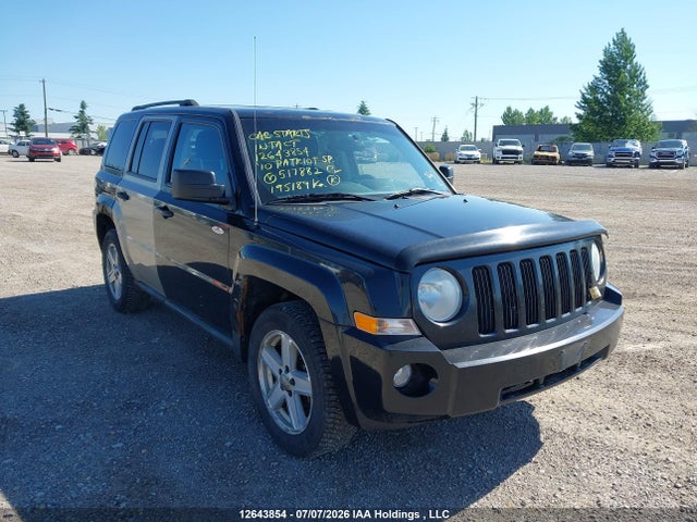 12643854 :رقم المزاد ، 1J4NF2GB8AD517882 vin ، 2010 Jeep Patriot Sport مزاد بيع
