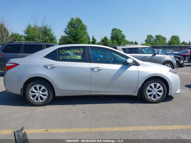 2014 Toyota Corolla L/le/le Pls/prm/s/s Pls მანქანა იყიდება აუქციონზე, vin: 2T1BURHE2EC028428, აუქციონის ნომერი: 12643855