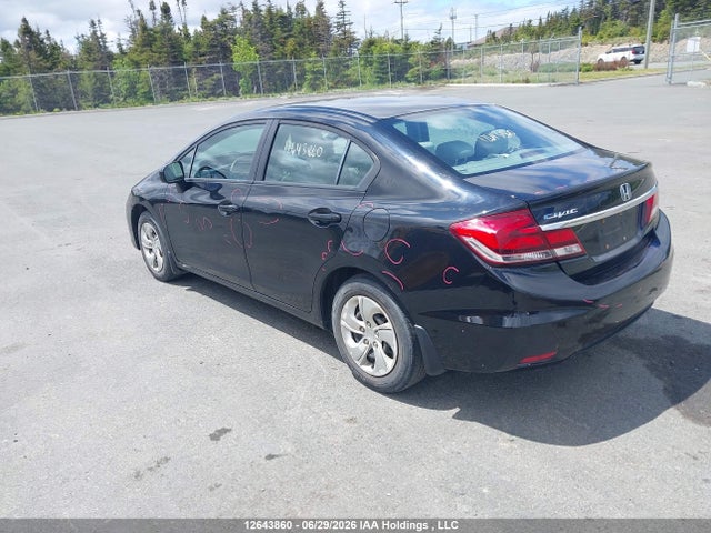 Honda Civic Lx 2014 2HGFB2F44EH041133 Image 3