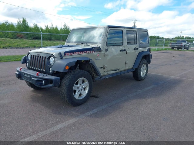12643863 :رقم المزاد ، 1C4HJWFG8HL641690 vin ، 2017 Jeep Wrangler Unlimited Rubicon مزاد بيع