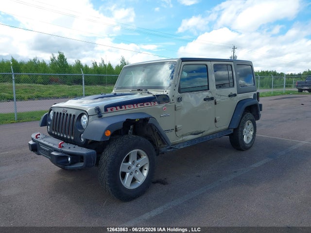 12643863 :رقم المزاد ، 1C4HJWFG8HL641690 vin ، 2017 Jeep Wrangler Unlimited Rubicon مزاد بيع