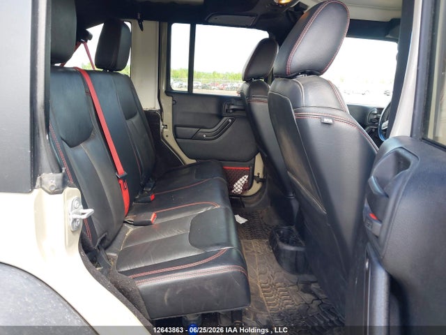12643863 :رقم المزاد ، 1C4HJWFG8HL641690 vin ، 2017 Jeep Wrangler Unlimited Rubicon مزاد بيع
