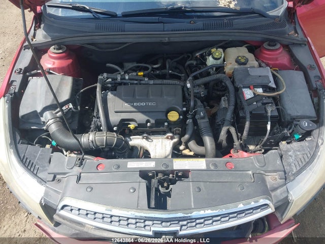 2012 Chevrolet Cruze Eco მანქანა იყიდება აუქციონზე, vin: 1G1PK5SC7C7165710, აუქციონის ნომერი: 12643864