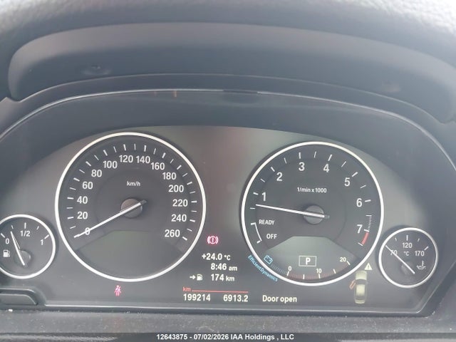 2014 Bmw 320 I Xdrive მანქანა იყიდება აუქციონზე, vin: WBA3C3G59ENS72495, აუქციონის ნომერი: 12643875