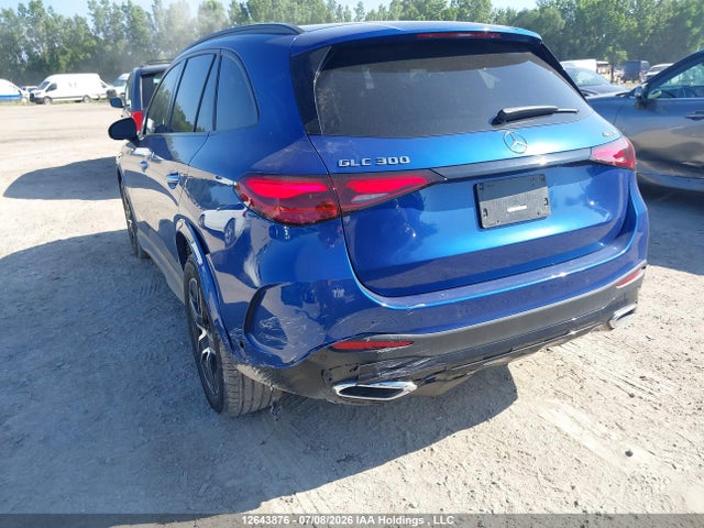2025 Mercedes-benz Glc 300 4matic მანქანა იყიდება აუქციონზე, vin: W1NKM4HB4SF310249, აუქციონის ნომერი: 12643876