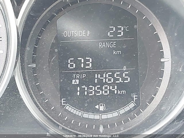 12643879 :رقم المزاد ، JM3KE2BEXD0110310 vin ، 2013 Mazda Cx-5 Sport مزاد بيع