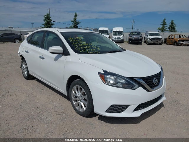 Auction sale of the 2019 Nissan Sentra S/sv/sr/sl, vin: 3N1AB7APXKY307092, lot number: 12643896