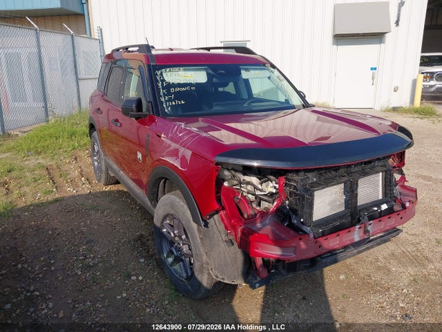 Auction sale of the 2025 Ford Bronco Sport Big Bend, vin: 3FMCR9BN6SRF18841, lot number: 12643900