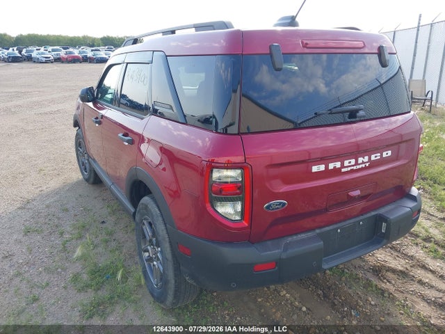 2025 Ford Bronco Sport Big Bend მანქანა იყიდება აუქციონზე, vin: 3FMCR9BN6SRF18841, აუქციონის ნომერი: 12643900