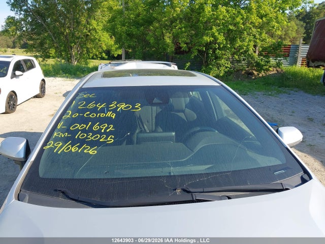 5YFB4RBE8LP001692 Toyota COROLLA SE