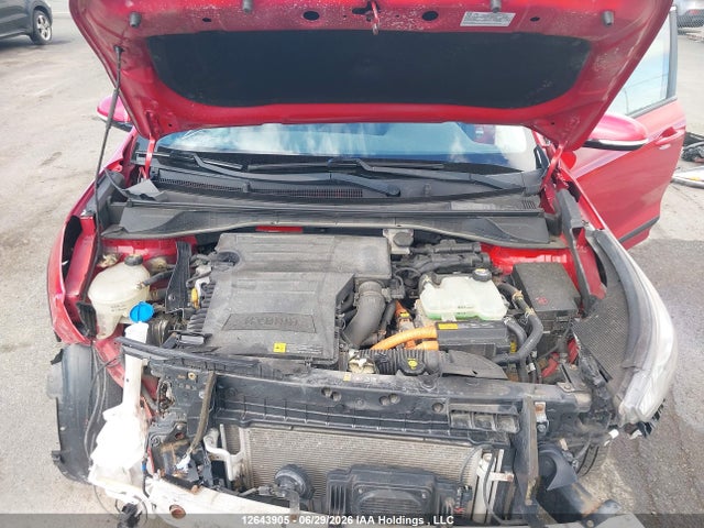 12643905 :رقم المزاد ، KNDCC3LC4H5060163 vin ، 2017 Kia Niro Ex مزاد بيع