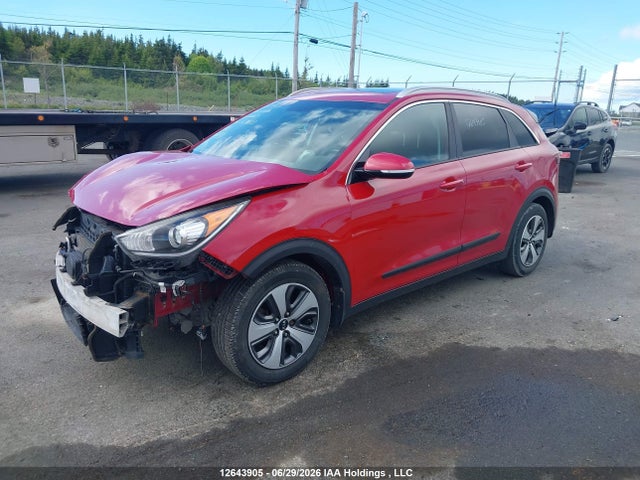 12643905 :رقم المزاد ، KNDCC3LC4H5060163 vin ، 2017 Kia Niro Ex مزاد بيع
