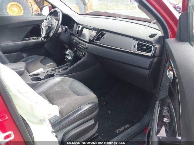 12643905 :رقم المزاد ، KNDCC3LC4H5060163 vin ، 2017 Kia Niro Ex مزاد بيع