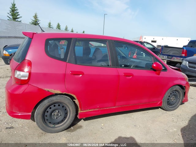 Продаж на аукціоні авто 2007 Honda Fit Sport, vin: JHMGD38667S805401, номер лоту: 12643907