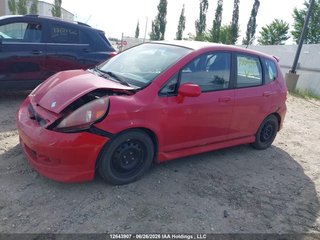 Продаж на аукціоні авто 2007 Honda Fit Sport, vin: JHMGD38667S805401, номер лоту: 12643907