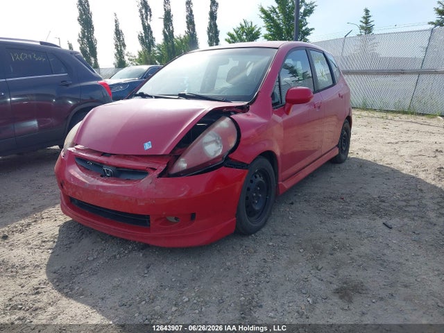 Продаж на аукціоні авто 2007 Honda Fit Sport, vin: JHMGD38667S805401, номер лоту: 12643907