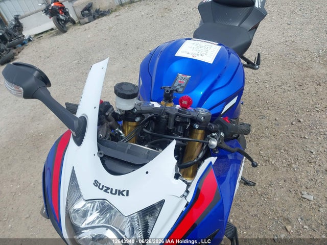 12643940 :رقم المزاد ، JS1GR7MA9T7101186 vin ، 2026 Suzuki Gsx-r750 مزاد بيع