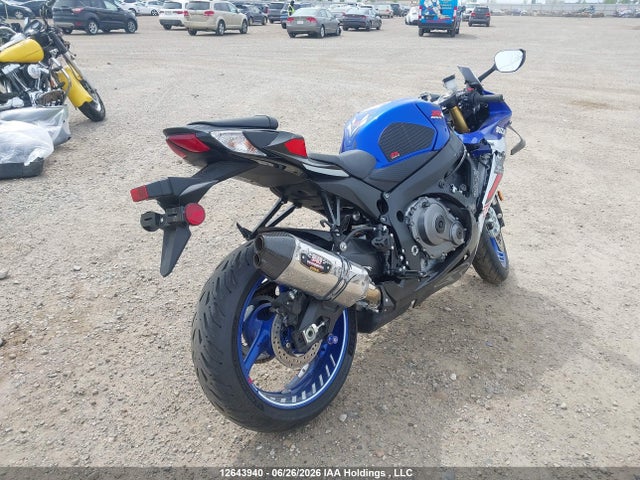 12643940 :رقم المزاد ، JS1GR7MA9T7101186 vin ، 2026 Suzuki Gsx-r750 مزاد بيع