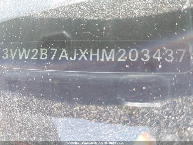 3VW2B7AJXHM203437 Volkswagen JETTA S