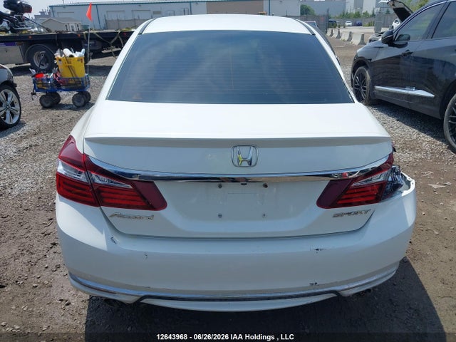 Продажа на аукционе авто 2017 Honda Accord Sport, vin: 1HGCR2F51HA807166, номер лота: 12643968