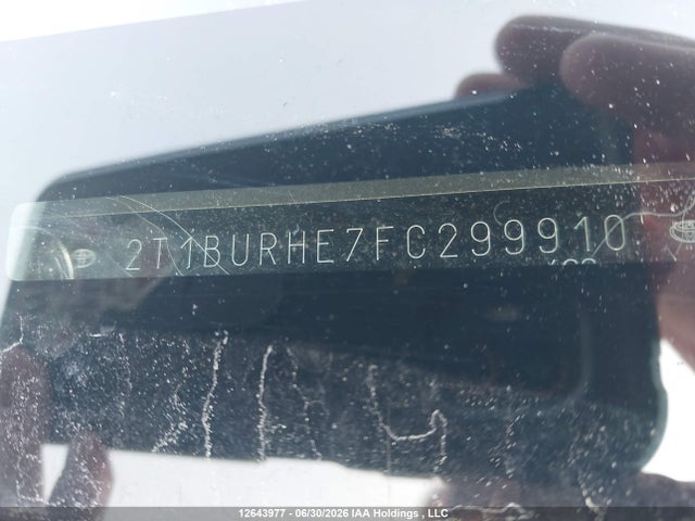 Продаж на аукціоні авто 2015 Toyota Corolla Le, vin: 2T1BURHE7FC299910, номер лоту: 12643977