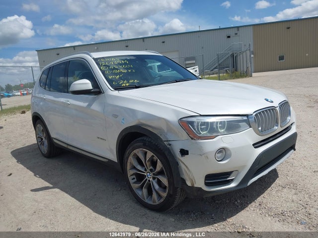 Aukcja sprzedaży 2016 Bmw X3 Xdrive28d, vin: 5UXWY3C54G0N88604, numer aukcji: 12643979