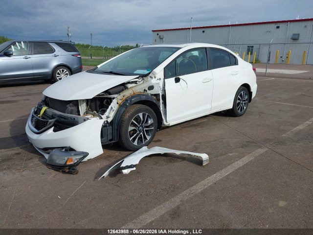 Honda Civic Lx 2014 2HGFB2F53EH047451 Image 2
