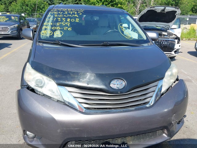 Aukcja sprzedaży 2011 Toyota Sienna Xle/limited, vin: 5TDYK3DC5BS133808, numer aukcji: 12643995