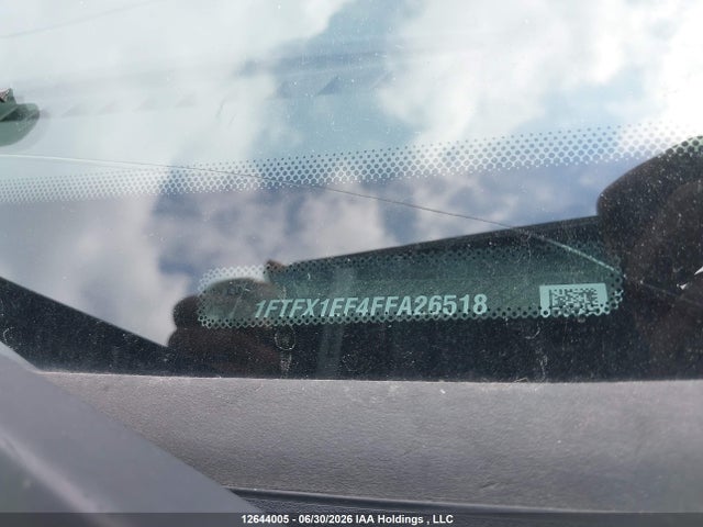 12644005 :رقم المزاد ، 1FTFX1EF4FFA26518 vin ، 2015 Ford F-150 Lariat/xl/xlt مزاد بيع