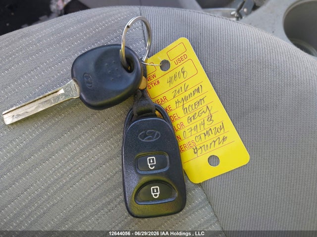 Продажа на аукционе авто 2016 Hyundai Accent Se, vin: KMHCT4AE2GU079143, номер лота: 12644056