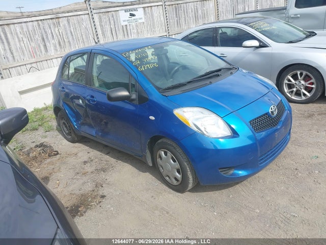 2007 Toyota Yaris მანქანა იყიდება აუქციონზე, vin: JTDKT923575124256, აუქციონის ნომერი: 12644077
