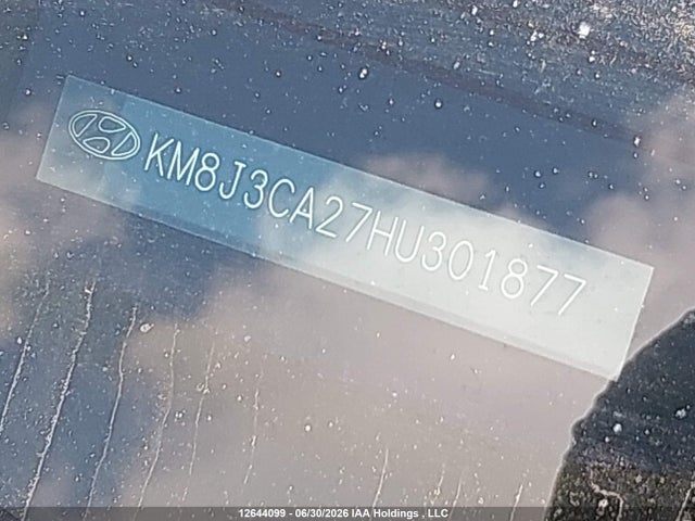 Продажа на аукционе авто 2017 Hyundai Tucson Limited/sport And Eco/se, vin: KM8J3CA27HU301877, номер лота: 12644099