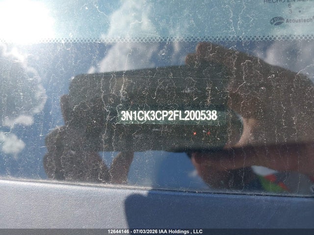 3N1CK3CP2FL200538 Nissan Micra